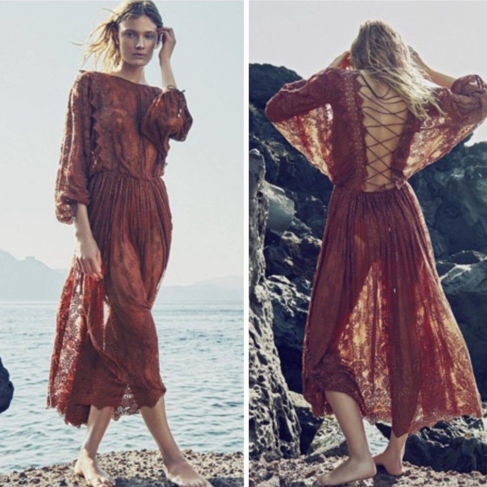 Zimmermann Alchemy Embroidery Long Dress